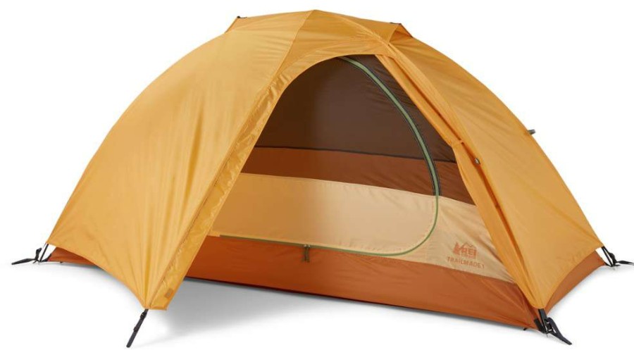 Camp Furniture * | Rei Co-Op Trailmade 1 Tent With Footprint Desert Sun