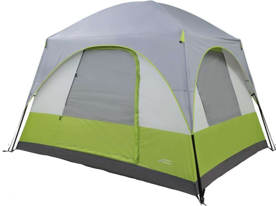 Camp Furniture * | Cedar Ridge Ironwood 5 Tent Gray/Citrus