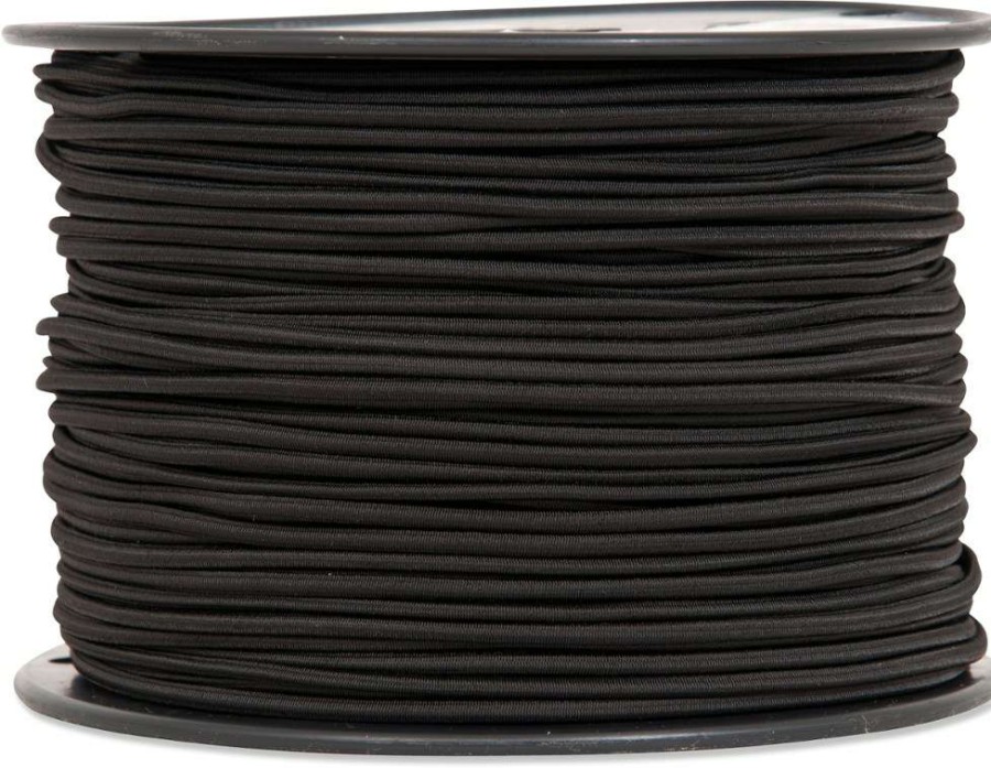 Camp Furniture * | Liberty Mountain Shockcord 1/8 Diameter Black