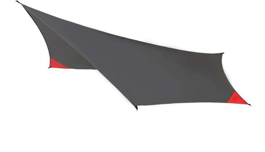 Camp Furniture * | Alps Mountaineering Ultra-Light Tarp Shelter Charcoal/Red