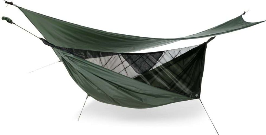 Camp Furniture * | Hennessy Hammock Expedition Asym Zip Hammock Hunter Green