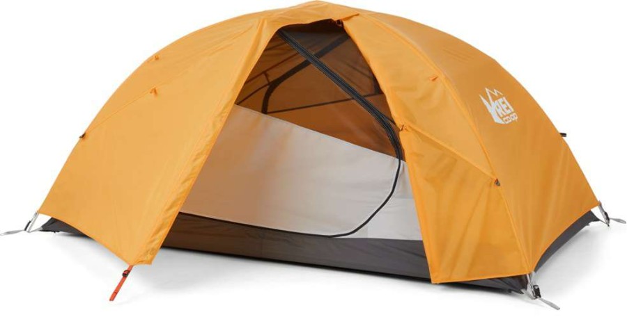 Camp Furniture * | Rei Co-Op Trail Hut 2 Tent With Footprint Kabocha Orange