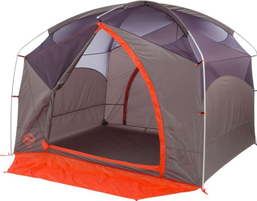 Camp Furniture * | Big Agnes Big House 4 Tent Orange/Taupe