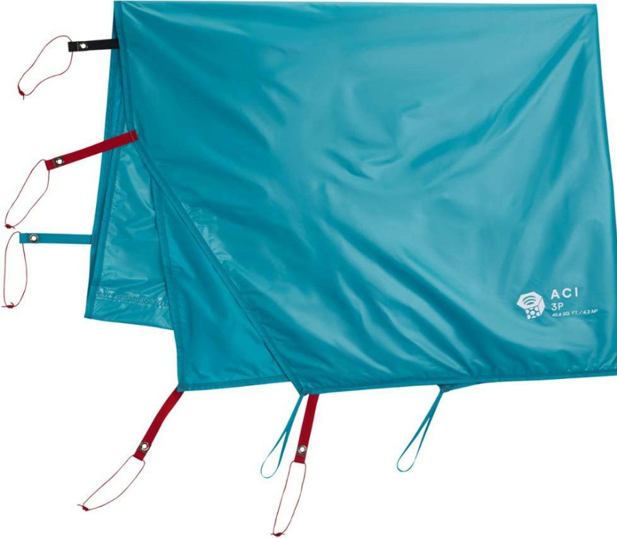 Camp Furniture * | Mountain Hardwear Aci 3 Footprint Glacier Teal