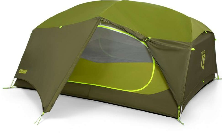 Camp Furniture * | Nemo Aurora 3P Tent With Footprint Nova Green