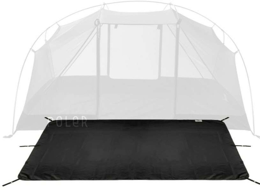 Camp Furniture * | Poler Magical Tent Footprint 2 Person Black