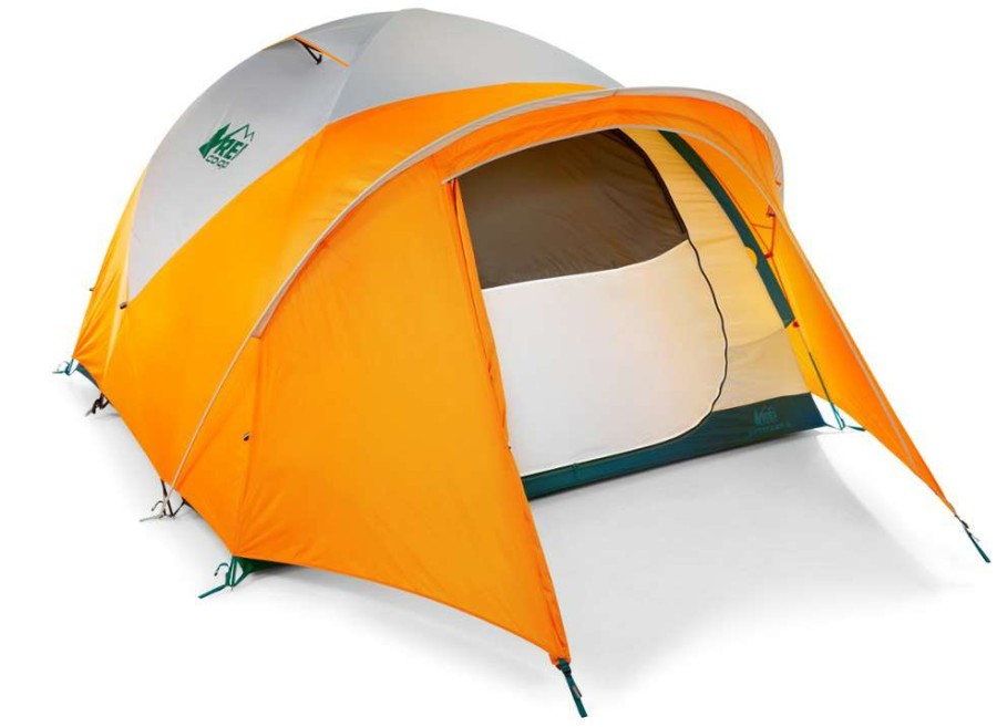 Camp Furniture * | Rei Co-Op Base Camp 6 Tent Kabocha Orange