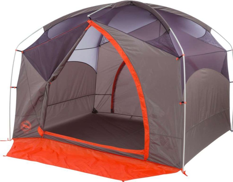 Camp Furniture * | Big Agnes Big House 6 Tent Orange/Taupe