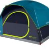 Camp Furniture * | Coleman Skydome Darkroom 6-Person Tent Blue