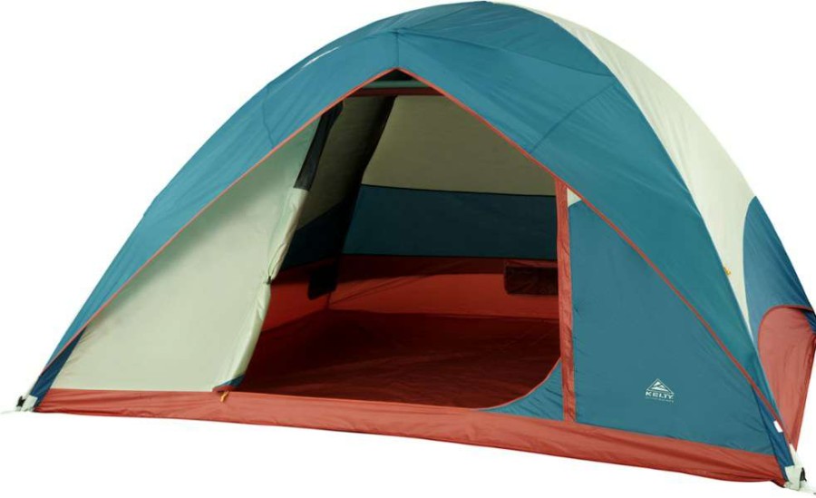 Camp Furniture * | Kelty Discovery Basecamp 6 Tent Laurel Green/Stormy Blue