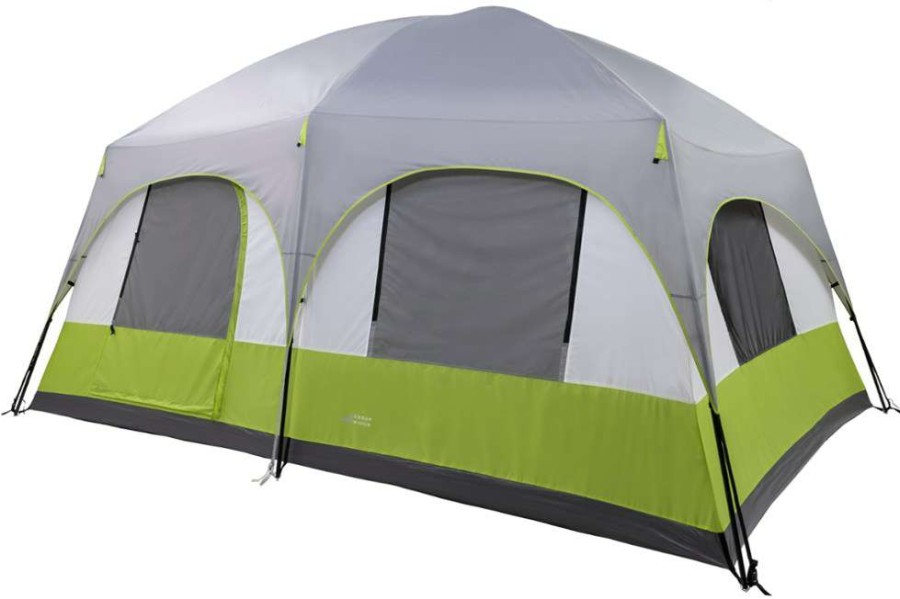 Camp Furniture * | Cedar Ridge Ironwood Two-Room Tent Gray/Citrus