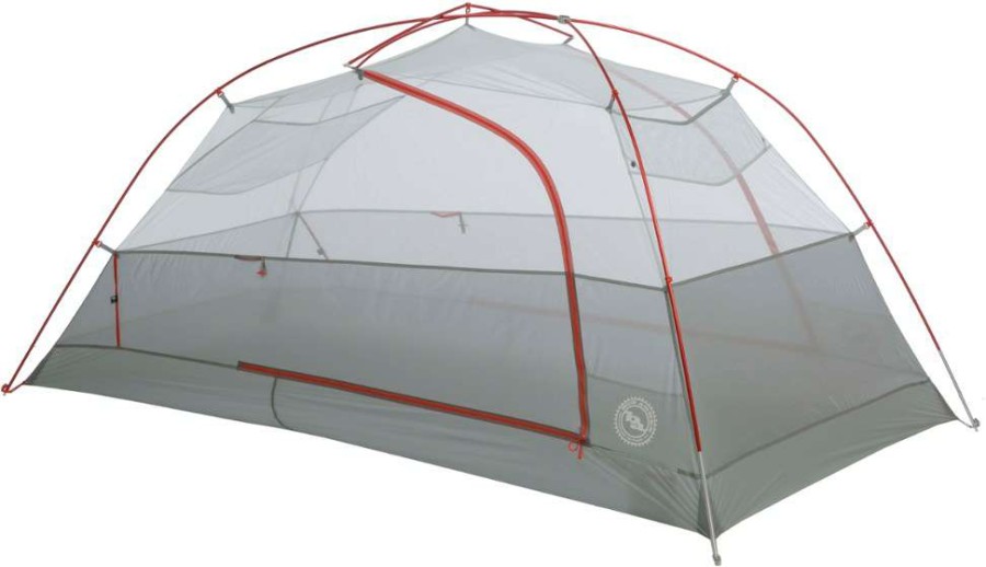 Camp Furniture * | Big Agnes Copper Spur Hv Ul3 Bikepack Tent Gray/Orange