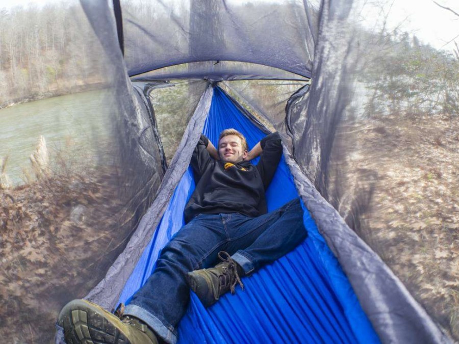 Camp Furniture * | Eno Guardian Dx Bug Net Charcoal