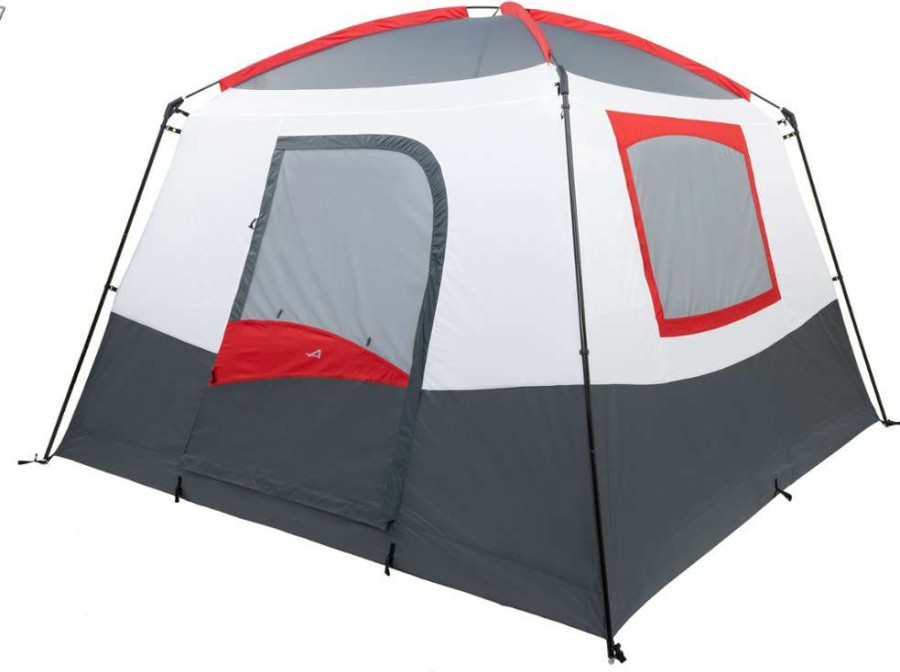 Camp Furniture * | Alps Mountaineering Camp Creek 4 Tent Gray/Red