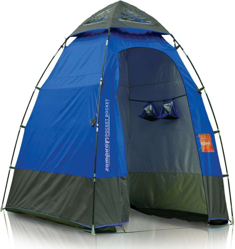 Camp Furniture * | Zempire Pocket Rocket Campsite Utility Tent Ocean/Charcoal