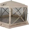 Camp Furniture * | Gazelle G6 6-Sided Screen Gazebo Desert Sand