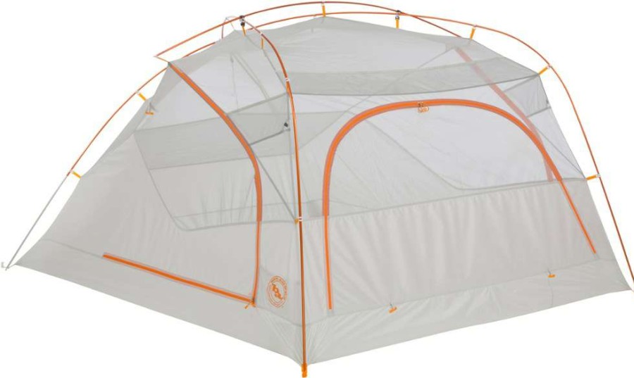 Camp Furniture * | Big Agnes Salt Creek Sl3 Tent Gray/Lt Gray/Orange