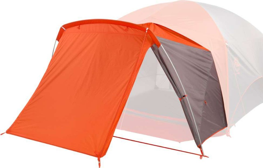 Camp Furniture * | Big Agnes Big House 6 Vestibule Orange/Taupe