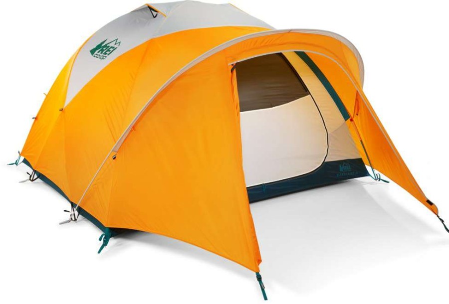 Camp Furniture * | Rei Co-Op Base Camp 4 Tent Kabocha Orange