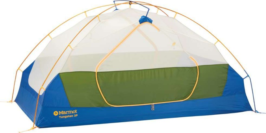 Camp Furniture * | Marmot Tungsten 3P Tent With Footprint Foliage/Dark Azure