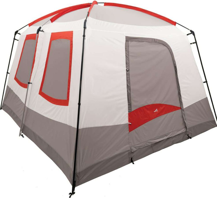 Camp Furniture * | Alps Mountaineering Camp Creek 6 Two-Room Tent Gray/Red