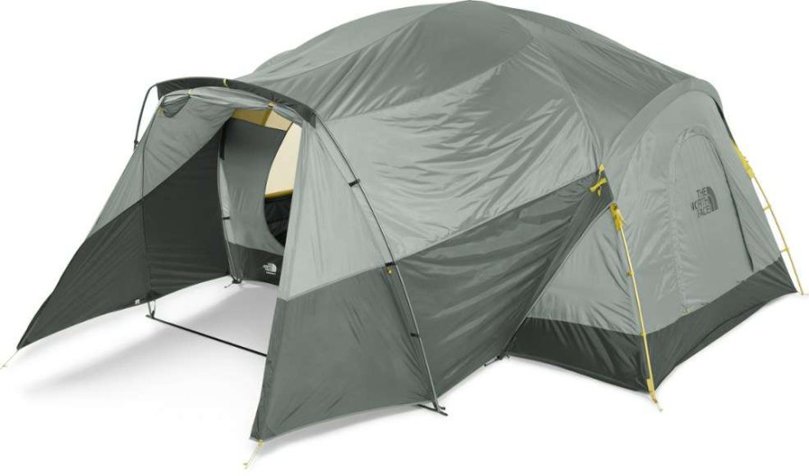 Camp Furniture * | The North Face Wawona 8 Tent Agave Green/Asphalt Grey