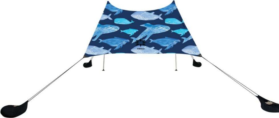 Camp Furniture * | Neso Grande Sunshade Print Save The Whales