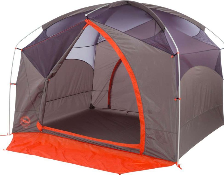 Camp Furniture * | Big Agnes Big House 4 Tent Orange/Taupe