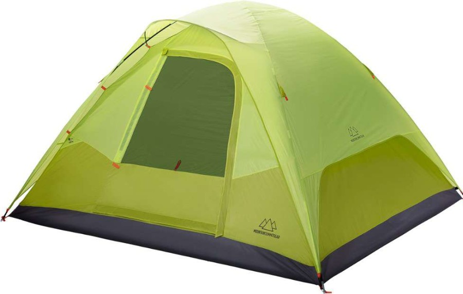 Camp Furniture * | Mountain Summit Gear Campside 6-Person Dome Tent Green