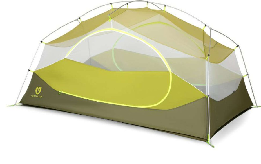 Camp Furniture * | Nemo Aurora 2P Tent With Footprint Nova Green