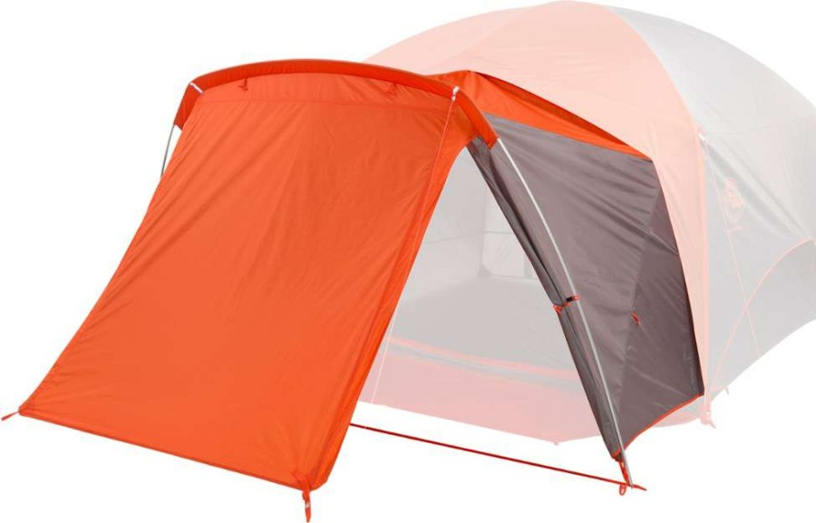 Camp Furniture * | Big Agnes Big House 4 Vestibule Orange/Taupe