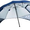 Camp Furniture * | Cgear Multimats Sand-Free Beach Umbrella Navy Blue