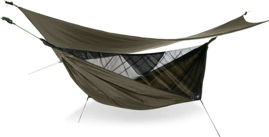 Camp Furniture * | Hennessy Hammock Ultralite Backpacker Asym Zip Hammock Coyote Brown