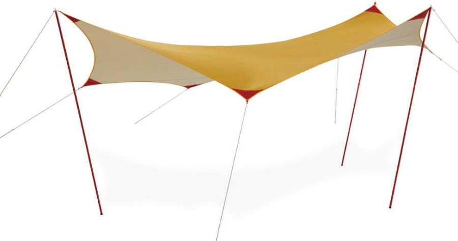 Camp Furniture * | Msr Rendezvous Sun Shield 200 Wing Shelter Amber