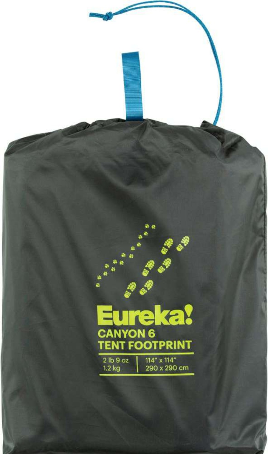 Camp Furniture * | Eureka Copper Canyon Lx 6-Person Tent Footprint Grey