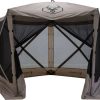 Camp Furniture * | Gazelle G5 5-Sided Portable Gazebo Desert Sand