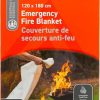 Health And Safety * | Sol Emergency Fire Blanket Red