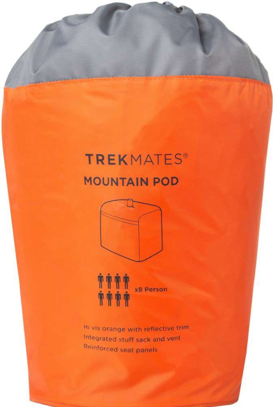 Health And Safety * | Trekmates Mountain Pod Emergency Shelter L Orange