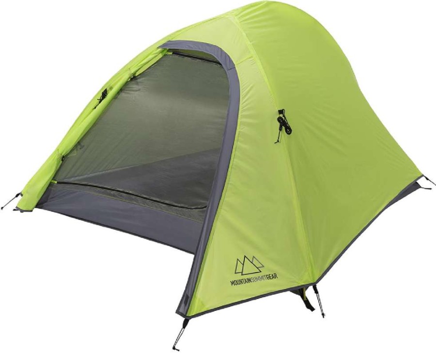 Camp Furniture * | Mountain Summit Gear Northwood Series Ii 2-Person Backpacking Tent Green