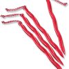 Camp Furniture * | Msr Cyclone Tent Stakes Package Of 4 Red