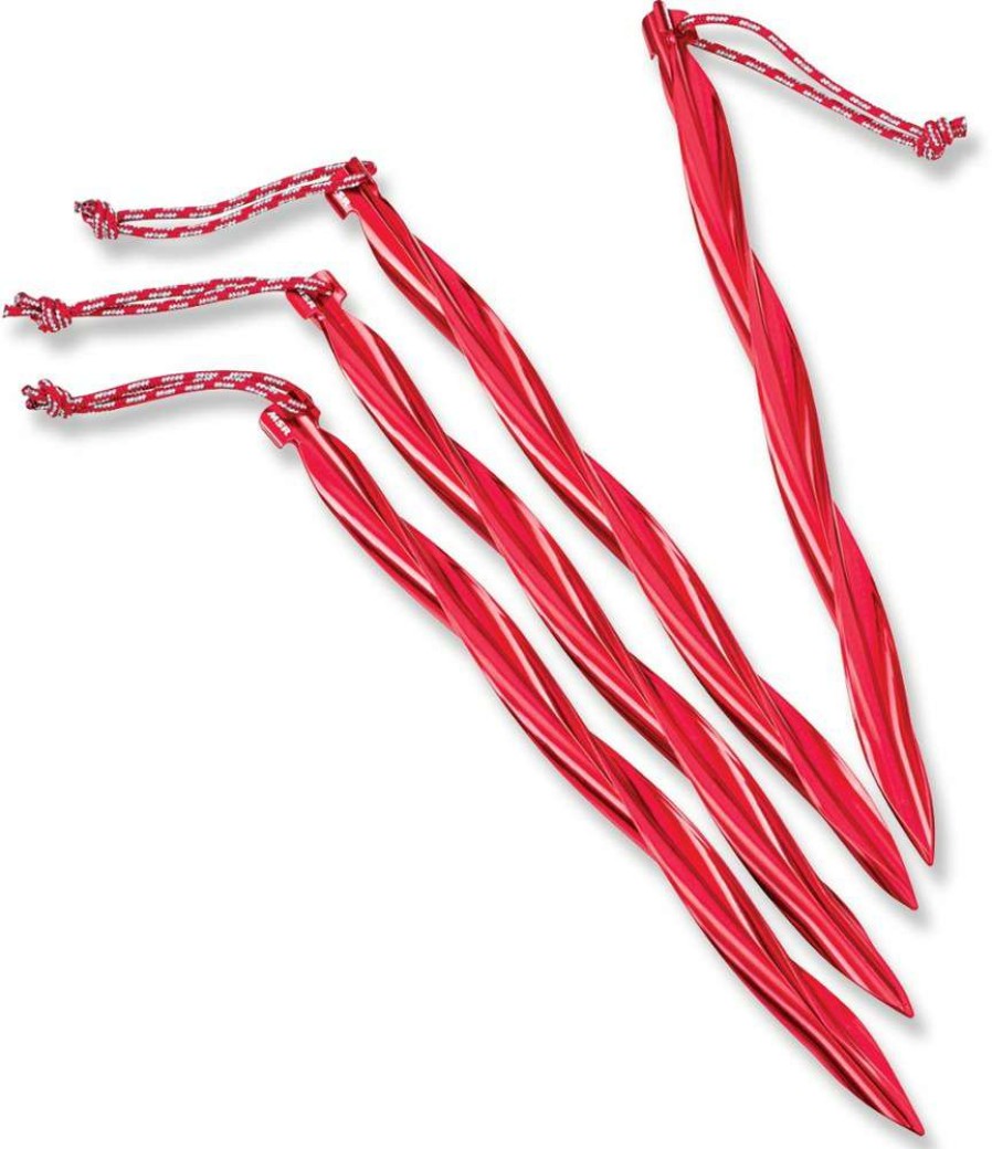 Camp Furniture * | Msr Cyclone Tent Stakes Package Of 4 Red