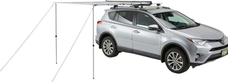 Camp Furniture * | Yakima Slimshady 6.5 Roof-Mounted Awning Grey