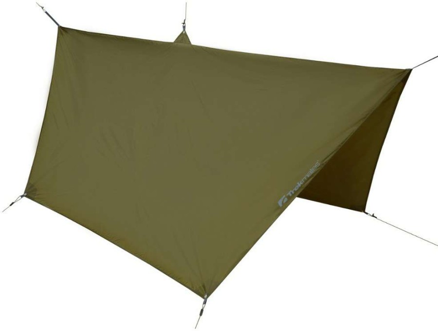 Camp Furniture * | Trekmates Hexagon Tarp Dark Olive