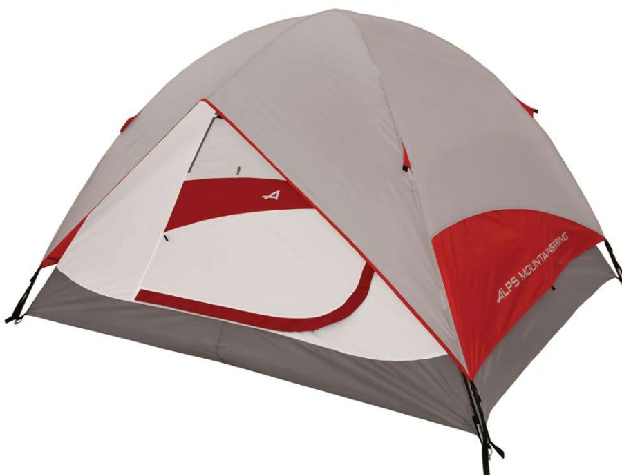 Camp Furniture * | Alps Mountaineering Meramac 5 Tent Gray/Red